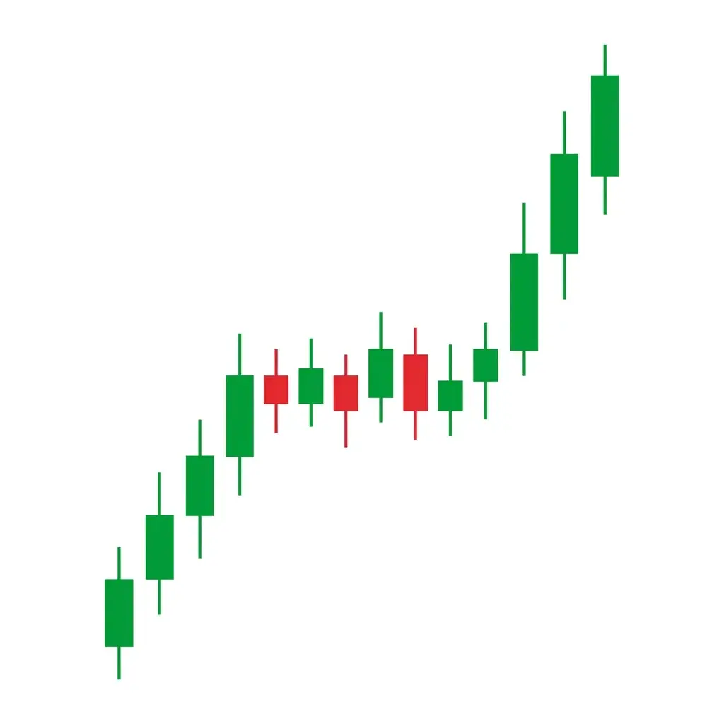 Featured image for trend continuation patterns trading guide
