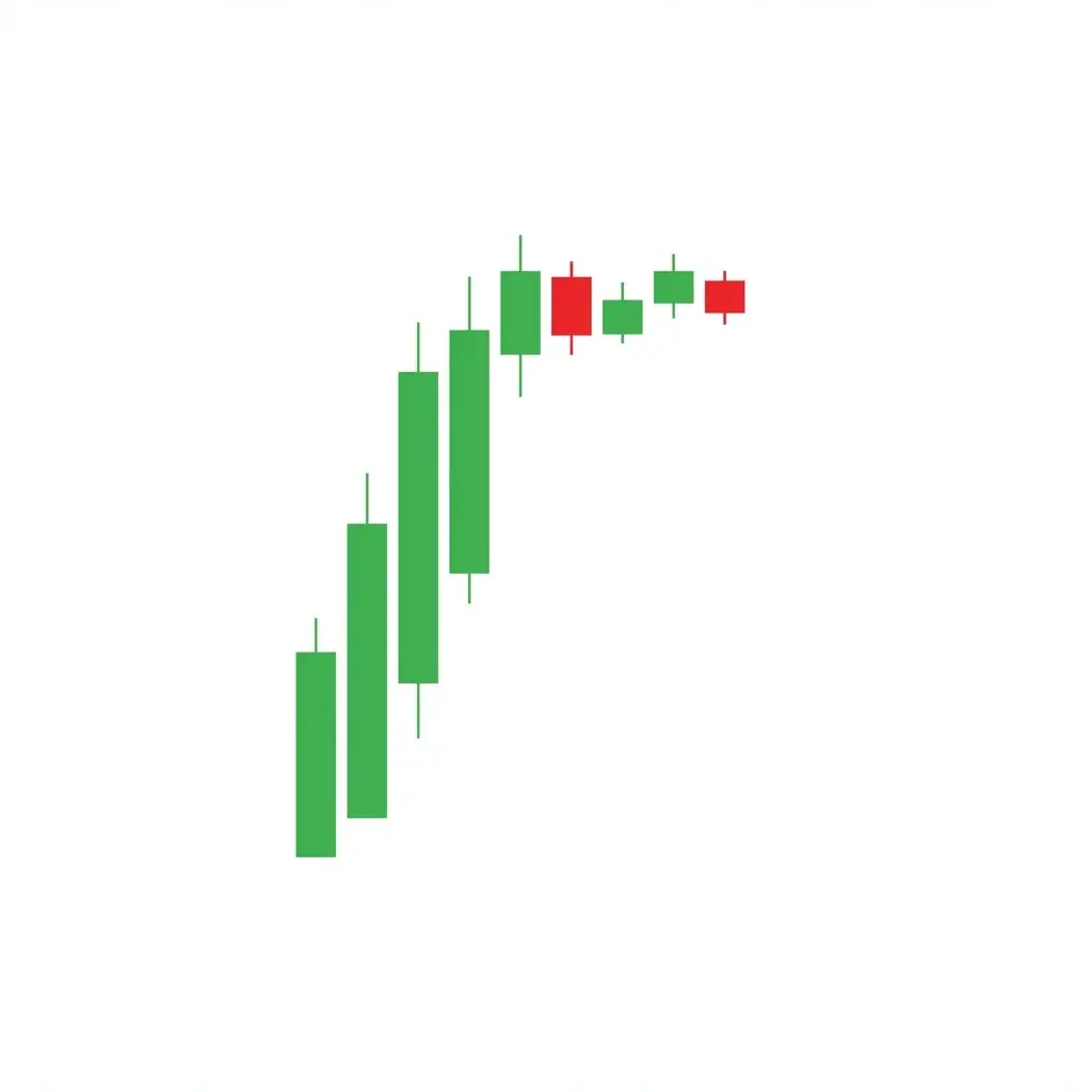High tight flag chart pattern showing a 100% or greater rally followed by a shallow 10-25% consolidation before continuing higher