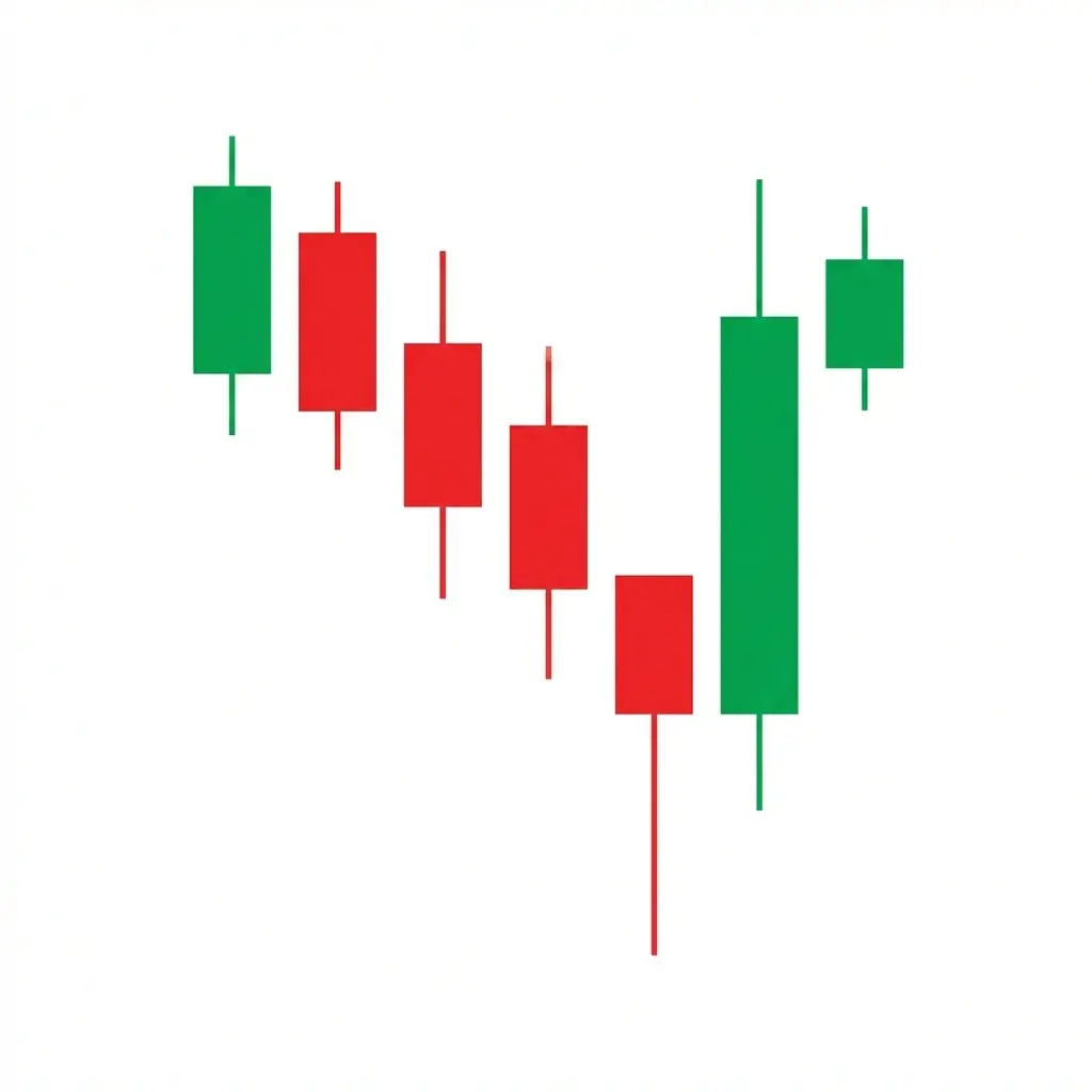 Wyckoff bullish spring pattern showing price briefly breaking below trading range support to sweep sell-side liquidity before reversing sharply back into the range