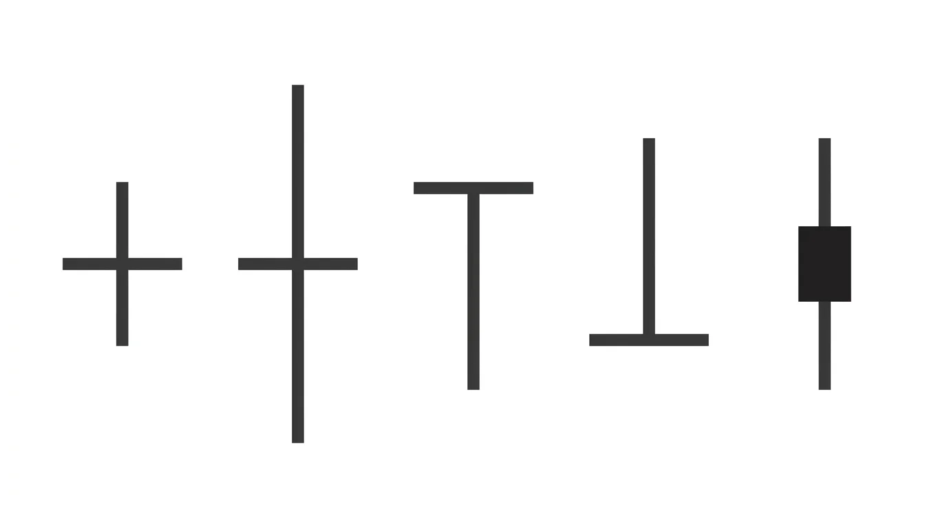 Featured image for doji candlestick patterns complete trading guide