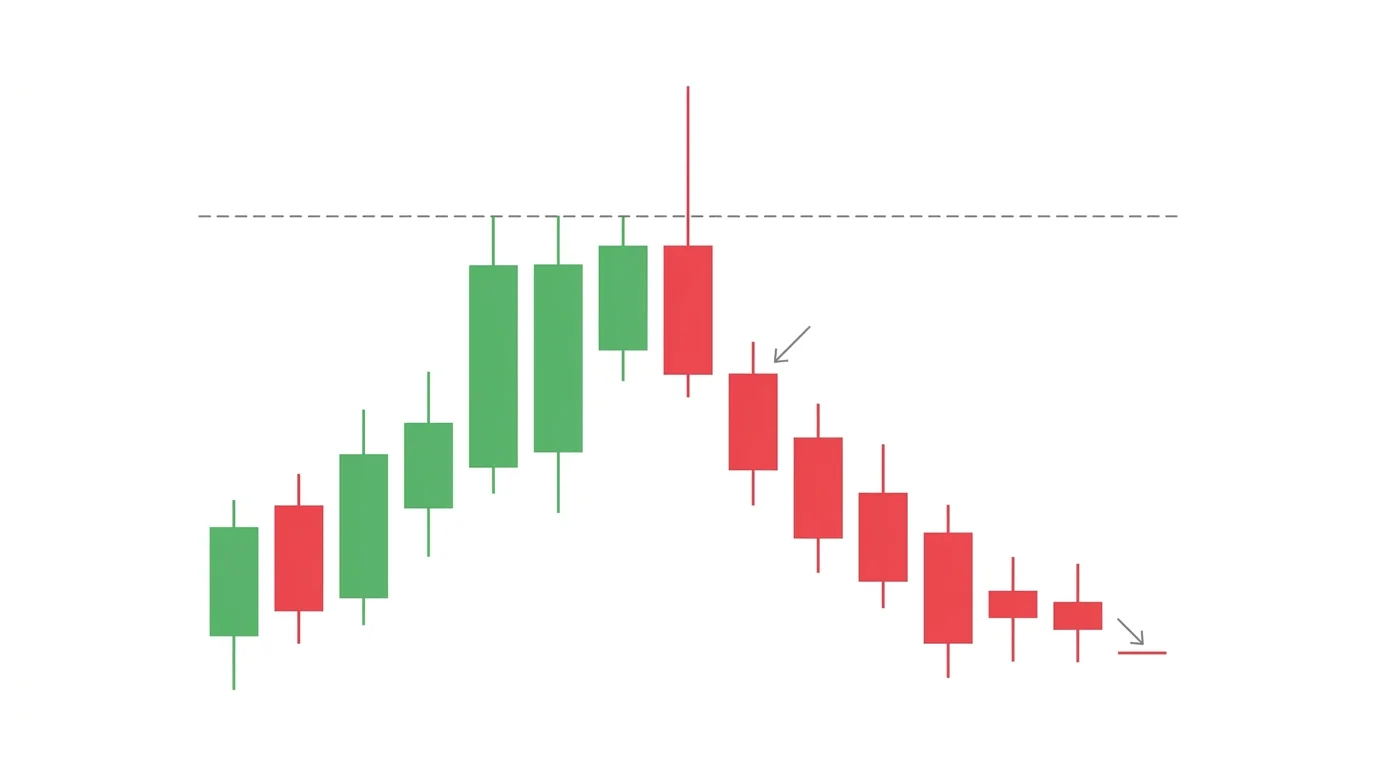 M5 chart diagram showing a sharp wick piercing below a prior swing low to sweep resting stops and then reversing strongly back above the level, with entry on the reversal candle close
