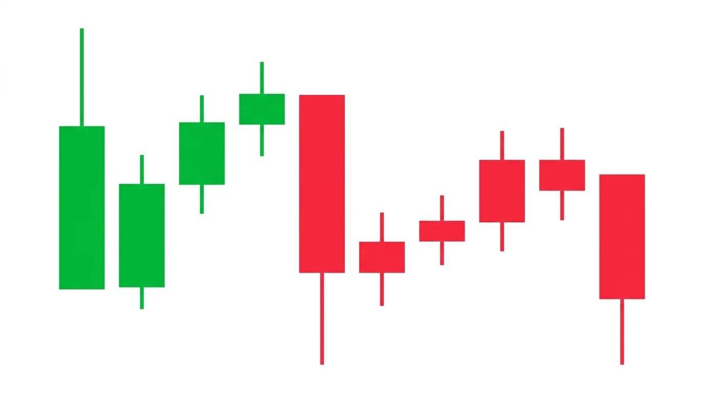 New York session open showing a small opening gap followed by a sharp first-hour reversal pattern with a long upper wick and subsequent bearish candles retracing the London morning trend